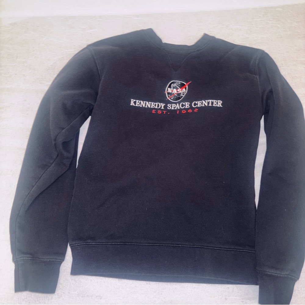Kennedy Space Center Black Sweatshirt